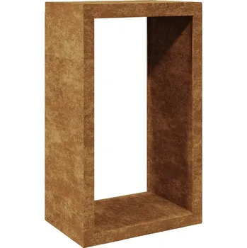 Stojan na palivové dřevo z cortenové oceli, 60x40x100 cm, hnědý