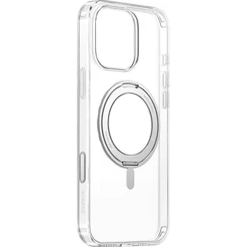 Telefonní příslušenství Magnetické pouzdro se stojánkem Baseus SkyRing 360° iP16 Pro (průhledné)