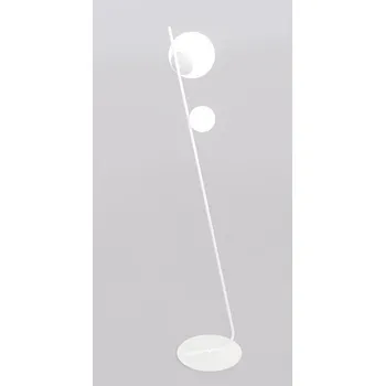 Stojací lampa Emibig Tatu stojací lampa 2x8 W bílá 1505/LP2