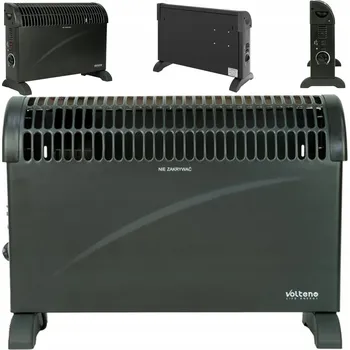 Topidlo Konvektorový ohřívač Volteno 2000 W černý