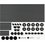 Šatní sestava DARIO III DOUBLE Rusticline, montáž do stěny, 3300x2320 mm