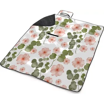 deka Sablio Plážová deka Jarní květy: 200x140 cm