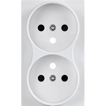 Elektrická zásuvka Zásuvka do zdi Viplast bílá
