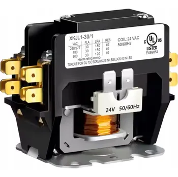 Stykač STYKAČ MOTORU HVAC, CÍVKA, 2-PÓLOVÉ PŘEPÍNACÍ RELÉ 24V 40A