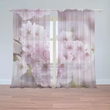Záclona Sablio Záclony Rozkvetlý strom: 2ks 150x250cm