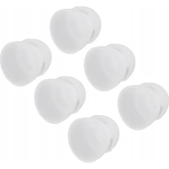 10 KS SILIKONOVÉ NÁUŠNÍKY DO SLUCHADEL 8MM