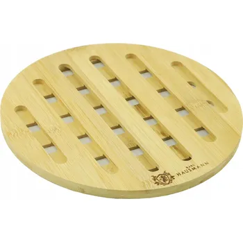 Obraz Podložka kulatý dřevěná 18 x 18 cm