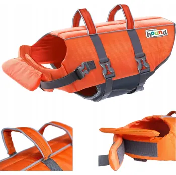 Plovací vesta KAPOK PRO PSA ZÁCHRANNÁ VESTA NA KOUPÁNÍ SILNÁ XS PRO VÝUKU PLAVÁNÍ