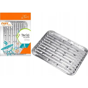 Příslušenství pro gril Hliníkové tácky 3 ks 280x220x15 Simple Solution
