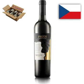 Víno Vinařství Na Soutoku Karel Průša Ryzlink rýnský, pozdní sběr 2024 6 x 0,75l, bílé víno