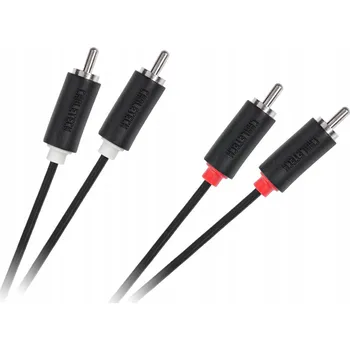 Audio kabel Kabel 2RCA-2RCA 1m Cabletech standard