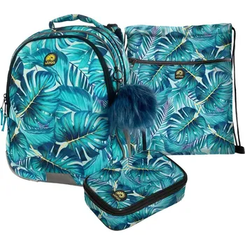 Školní batoh Ulitaa Batoh do školy Monstera 3dílný set