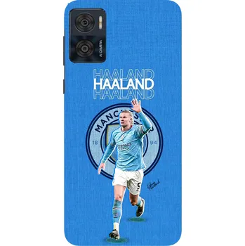 Pouzdro na mobilní telefon POUZDRO PRO MOTOROLA E22 -NEYMAR RONALDO VINICIUS BELLINGHAM HAALAND