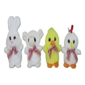 plyšák Zwierzęta wielkanocne 15cm MIX