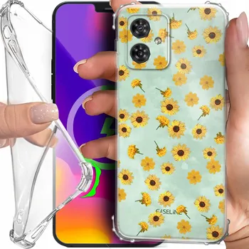 Pouzdro na mobilní telefon Bezbarvý Zadní Kryt Caseline pro Motorola Moto G54