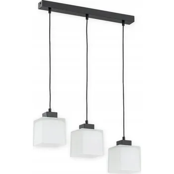 STROPNÍ SVÍTIDLO LAMPA LEMIR TERU O2973 W3 CZA + BIA ČERNÁ