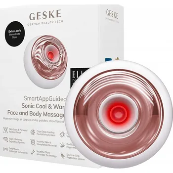 Masážní přístroj Sonický masážní přístroj na tělo a obličej Cool & Warm 9v1 Geske (starlight)