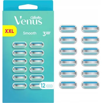 Příslušenství k holicímu strojku Náhradní hlavice do holicích strojků Gillette Venus Gillette 12 ks