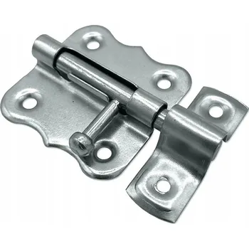 Dveřní závora, univerzální stříbrná zástrčka 40 mm DIAMANTO