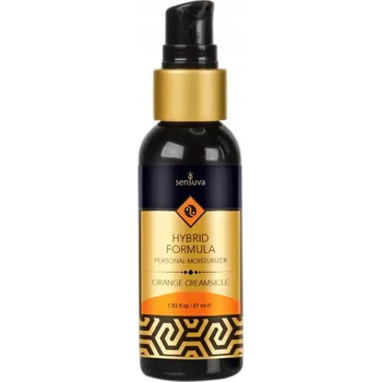 Lubrikační gel Hydratační silikonový Gel Sensuva s vůní pomeranče 57 ml