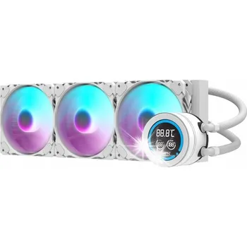 PC ventilátor Vodní chlazení procesoru Darkflash DN-D360 AM5 4-PIN PWM ARGB