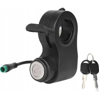 Plynová rukojeť s spínací skříňkou pro KuKirin G2 PRO G2 Max + 2 klíče Spínací skříňka