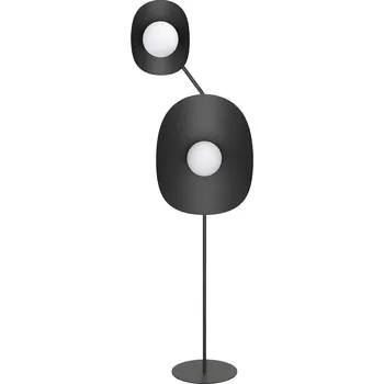 Stojací lampa Emibig Delulu stojací lampa 2x8 W černá 1600/LP2