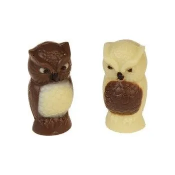 Čokoláda Sovy malé 2 ks (BČ a MČ) [T-Severka, 30 g]