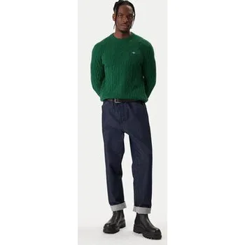 Pánský svetr Gant Svetr 8050213 Zelená Regular Fit XL
