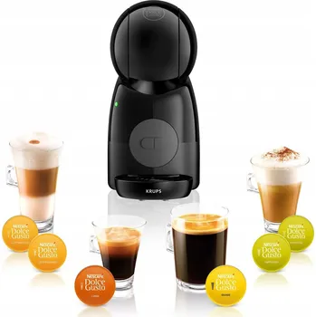 Příprava kávy Kávovar na kapsle Krups Dolce Gusto Piccolo XS 15 barů černý