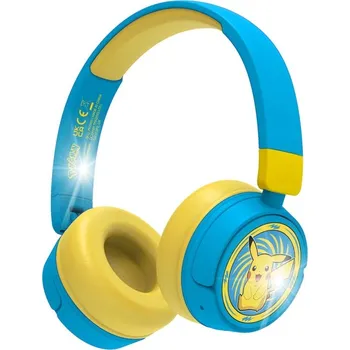 Sluchátka Bezdrátová sluchátka pro děti OTL Pokemon Pikachu 500mAh USB-C