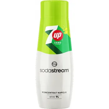 Sirup pro výrobník sody Sirup do saturátoru SodaStream 7 Up bez cukru 440 ml
