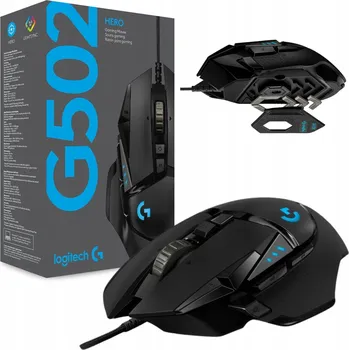 Myš Herní myš Logitech G502 HERO 25k pro hráče 910-005471