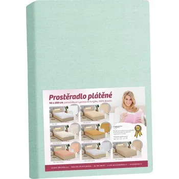 Prostěradlo Prostěradlo klasické Bellatex bavlna 90 x 200 cm
