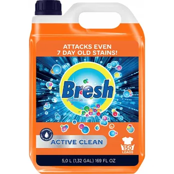 Prací prostředek Bresh Tekutý gel na praní univerzální AŽ NA 150 praní 5 l