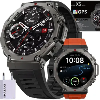 Chytré hodinky Chytré Hodinky Hazaki X5 GPS AMOLED WR50 černé