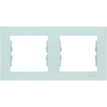 Dvojitý Rámeček Schneider Electric šedý