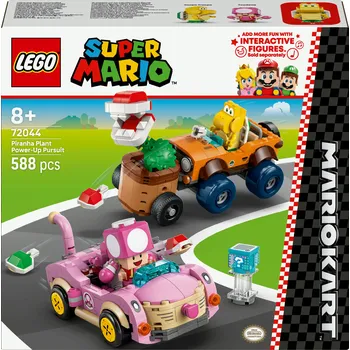 Stavebnice LEGO LEGO Super Mario: Mario Kart - Piraňová rostlina a honba za vylepšeními 72044