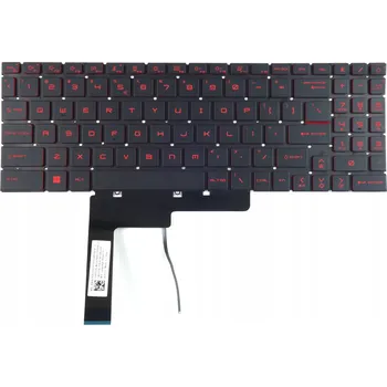 Náhradní klávesnice pro notebook Klávesnice Tradebit MSI GF76 GF66 GL66 GL76 pro MSI