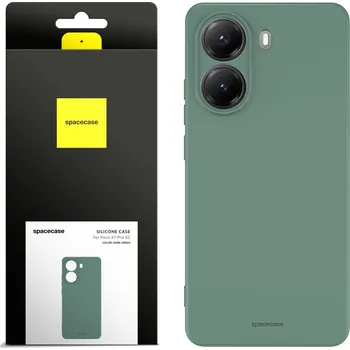 Pouzdro na mobilní telefon Zadní Kryt Spacecase pro POCO X7 Pro zelený