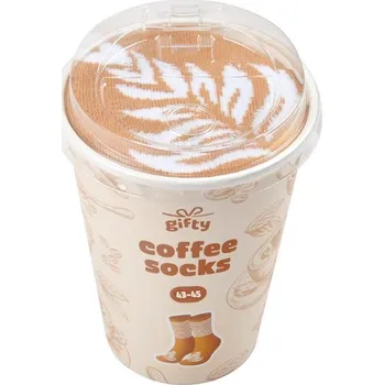 Pánské ponožky Ponožky 43-45 - COFFEE LATTE