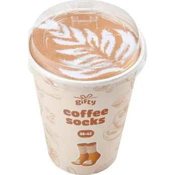 Pánské ponožky Ponožky 38-42 - COFFEE LATTE