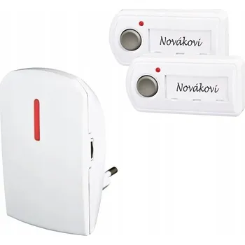 Domovní zvonek Bezdrátový zvonek Elektrobock 100 m 85 dB