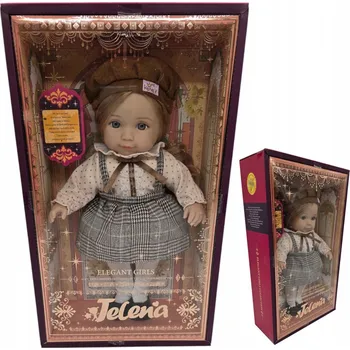 Panenka PANENKA JELENA JE ELEGANTNÍ EXKLUZIVNÍ ZIMNÍ OBLEČENÍ JAKO DÁREK 36 CM