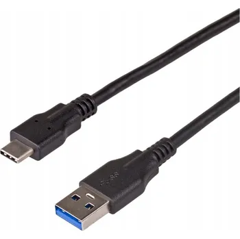 Datový kabel Kabel Akyga USB - USB 3.1 typ C 1 m černý