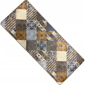 Koberec Běhoun do kuchyně Koberec Předsíně Kuchyňský koberec Voděodolný 63x100 cm