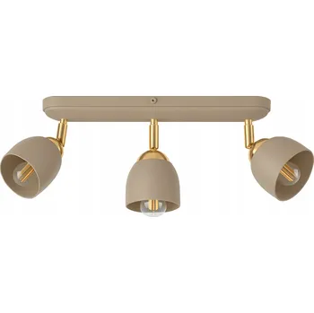 STROPNÍ SVÍTIDLO NASTAVITELNÁ KAŠMÍR ZLATÁ ZÁVĚSNÁ LAMPA MODERNÍ AGÁT LED 3xE27