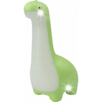 Lampička Dětská NOČNÍ LAMPA MARY'S LED DINOSAURUS , teplá šedá, USB, 120H