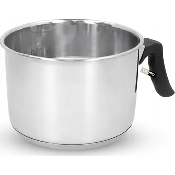 Hrnec Cadro Milk Hrnec 2 Ocelová Hrnec na mléko s rukojetí 2 l