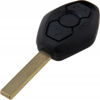 Autoklíč Náhradní obal klíče 3-tlačítkový, BMW (HU92) Frekvence 868 MHz + Transpondér